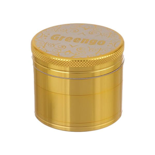 Buy Greengo - Gold 4 Part Grinder Grinder | Slimjim India