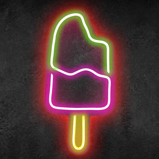 Load image into Gallery viewer, ICE CANDY NEON SIGNAGE (45 x 15)cms Gift Set Slimjim Online 

