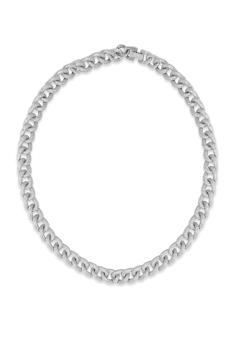 Load image into Gallery viewer, Buy Iced Rolo Chain CHAIN Length-20 IN, Breadth-10 MM Silver | Slimjim India
