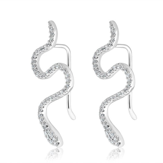 Buy Wrapgame Collection | ICED SARPA EAR CUFFS - Earrings | Slimjim India