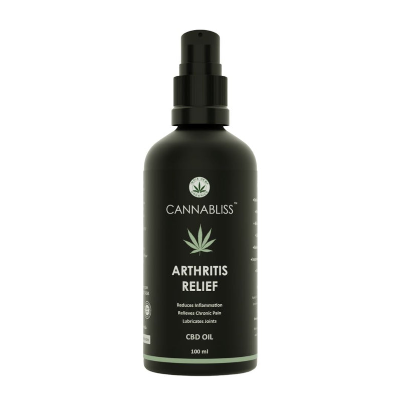 Load image into Gallery viewer, Buy India Hemp Organics - Arthritis Relief CBD oil 100ml | Slimjim India
