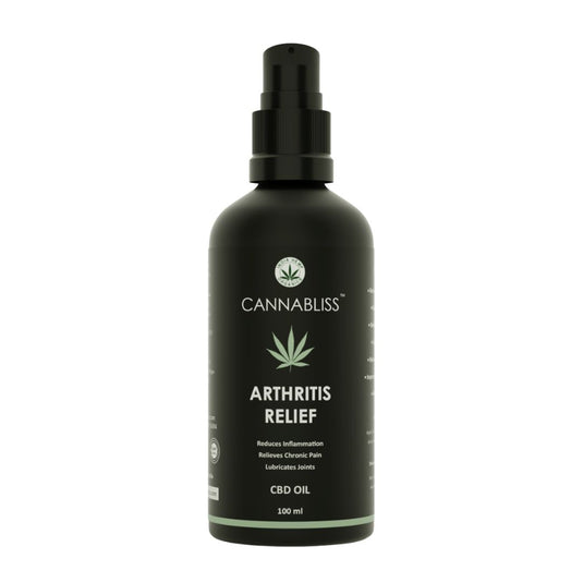 Buy India Hemp Organics - Arthritis Relief CBD oil 100ml | Slimjim India