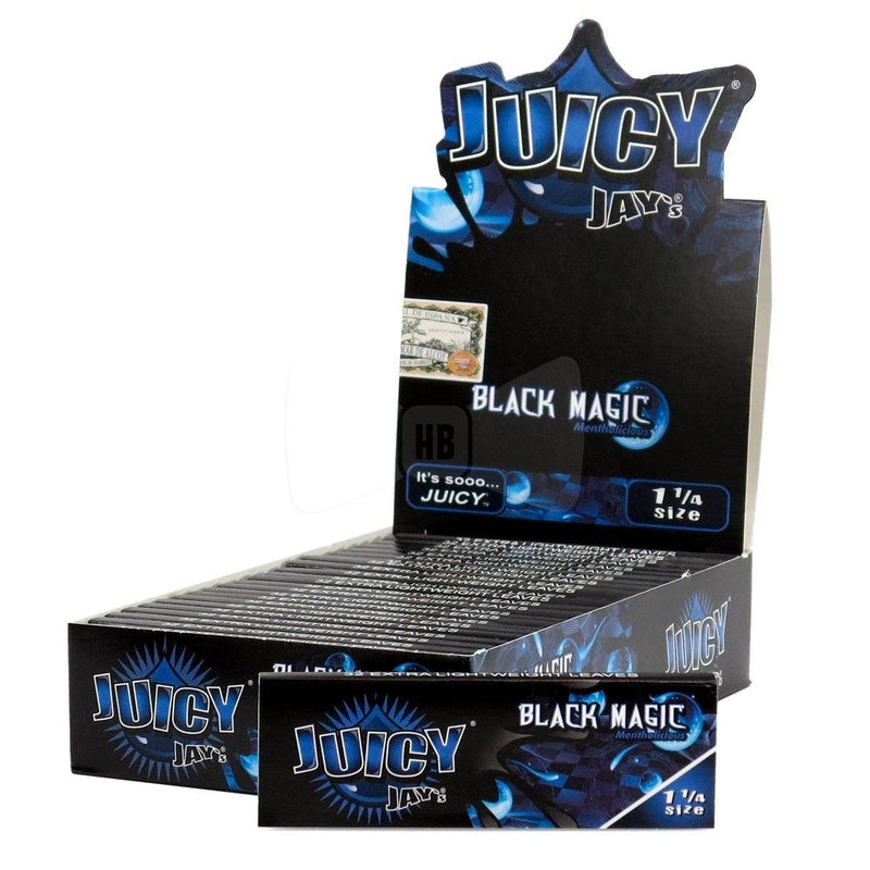 Load image into Gallery viewer, Juicy Jay&#39;s Black Magic 1 1/4th Skins Paraphernalia juicy jays 
