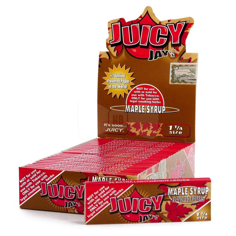 Load image into Gallery viewer, Juicy Jay&#39;s Maple Syrup 1 1/4th Skins Paraphernalia juicy jays 
