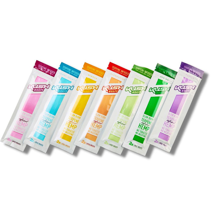 Buy Kush Herbal - Terpene Wraps Chain (Set of 7) Pre Rolled Cones | Slimjim India