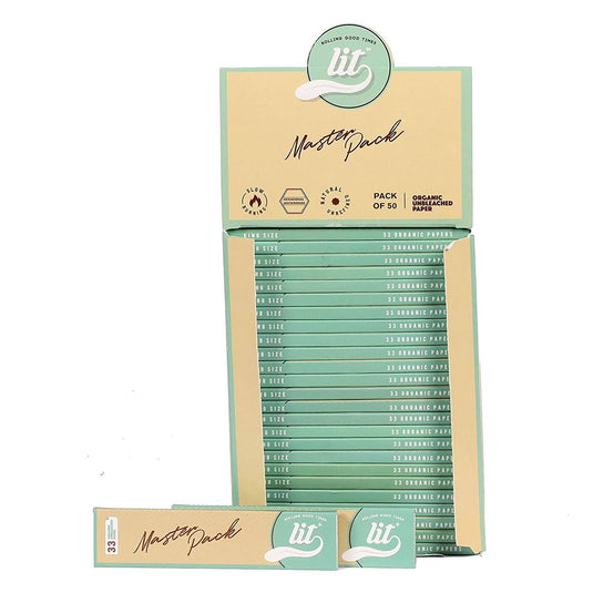 Lit Master Pack (Unbleached) rolling papers Lit 