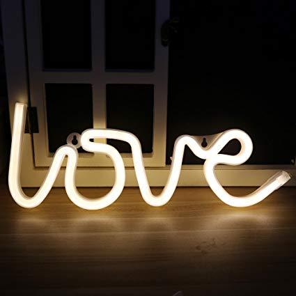 LOVE LED Light (Single Colour) Lamp Slimjim 
