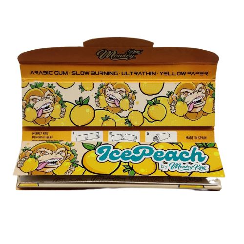 Load image into Gallery viewer, Buy Monkey King - Ice Peach KS + Tips (Smell Pack) Rolling Papers + Tips | Slimjim India
