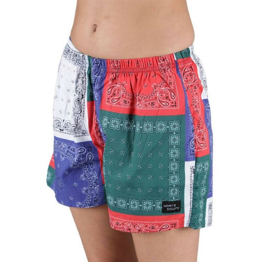 Buy Multicolour Scarf Print Womens Boxers Boxers | Slimjim India