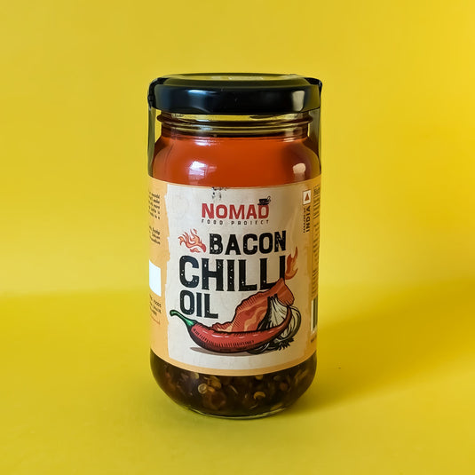 Buy Nomad Bacon Chilli Oil now online on Slimjim India