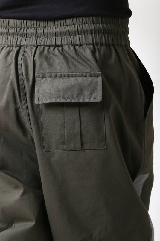 Buy Olive & Grey Dexter Loose Pant Harem Pants | Slimjim India