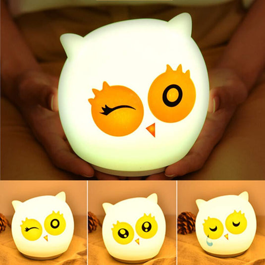 Owl Colour Changing Night Lamp lamp Slimjim 