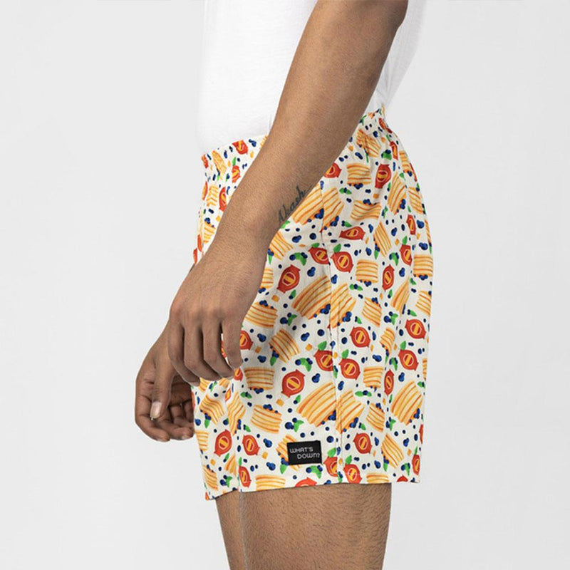 Load image into Gallery viewer, Peach Pancakes Boxers Boxers Whats&#39;s Down 
