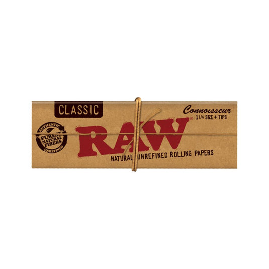 Buy Raw  Connoisseur 1 1/4th Rolling Papers | Slimjim India 