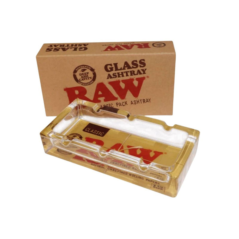 Load image into Gallery viewer, Buy RAW Classic Pack Glass Ashtray Ashtrays | Slimjim India
