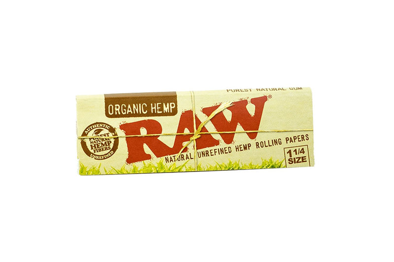 Load image into Gallery viewer, RAW Organic Hemp - 1 1/4th Smoking Papers Paraphernalia HBI 
