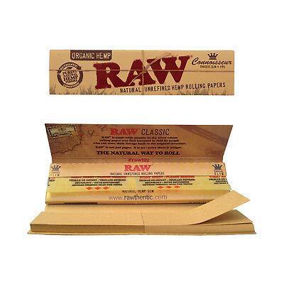 Load image into Gallery viewer, RAW Organic Hemp Connoisseur™ rolling papers RAW 

