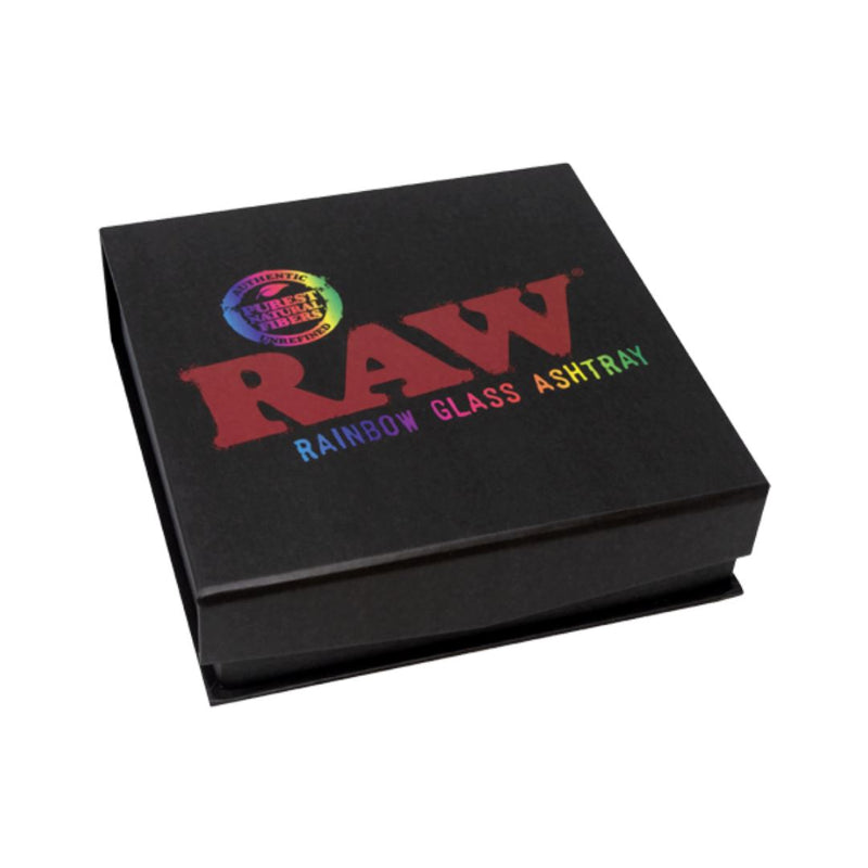 Load image into Gallery viewer, Buy RAW Rainbow Glass Ashtray | Slimjim India 
