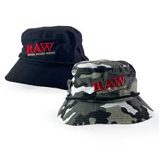RAW Smokerman Bucket Hat Cap RAW 
