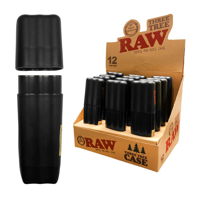 Buy RAW Three Tree Case - 3 Cone Case Holder | Slimjim India