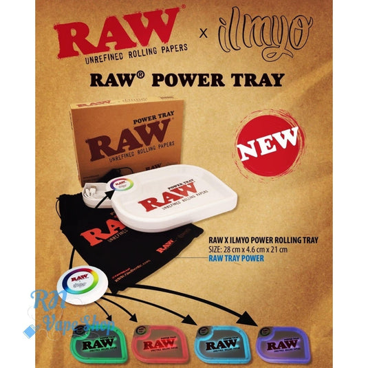 Buy RAW x ILMYO Power Tray Rolling Tray | Slimjim India