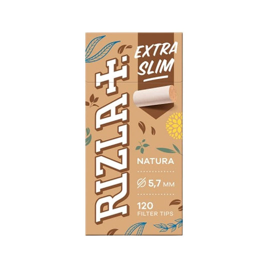 Buy Rizla Natura Extra Slim Filter Tips | Slimjim India 