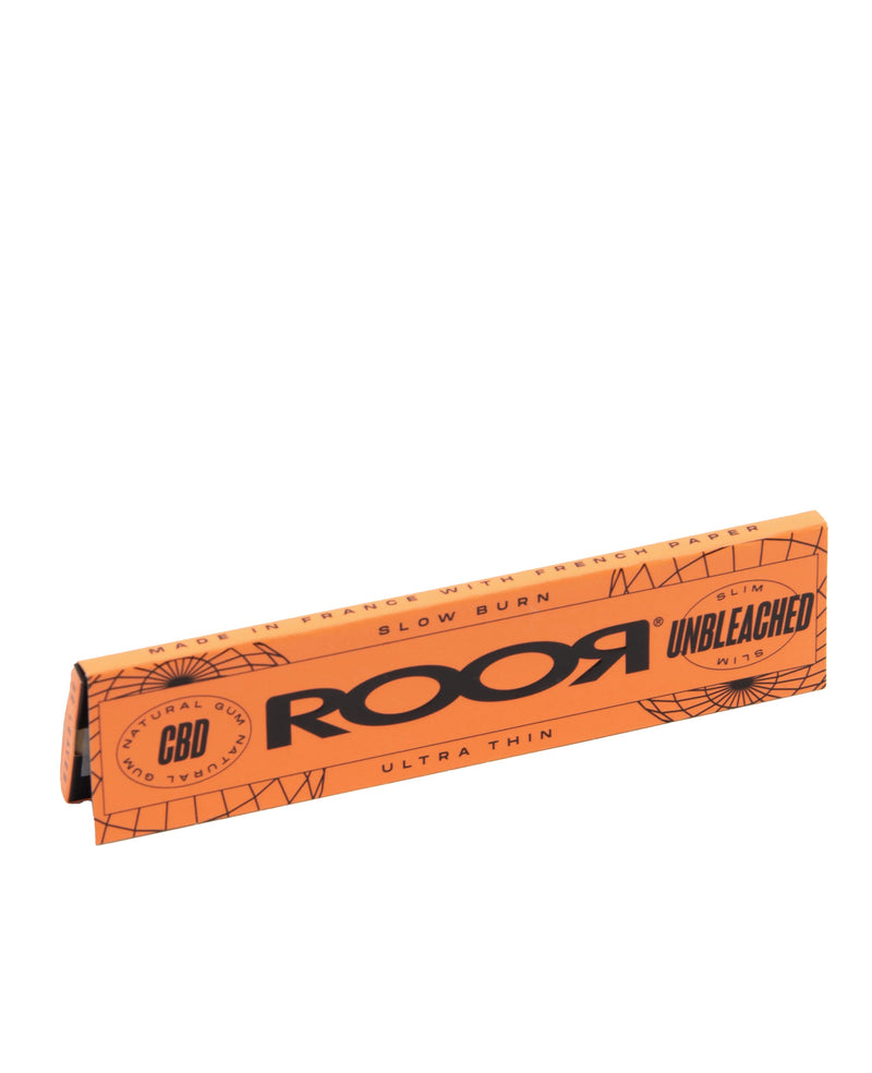 Load image into Gallery viewer, Buy ROOR - ULTRA THIN KING SIZE SKINS ( 3 VARIETIES) Roor - &#39;Unbleached&#39; Ultra Thin King Size Rolling Papers | Slimjim India
