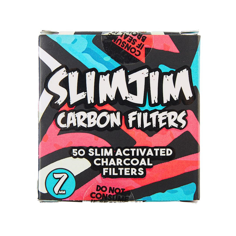 Load image into Gallery viewer, Buy Slimjim - Aztec Carbon Filters (7MM) (Pack of 50) Filters &amp; Screens | Slimjim India
