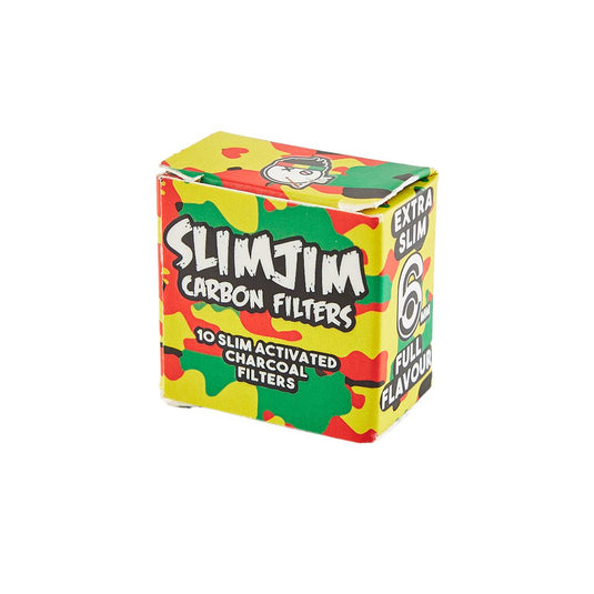 Buy Slimjim - Camo Carbon Filters (6MM) (Pack of 10) | Slimjim India