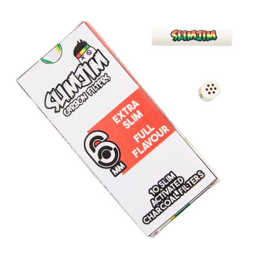 Load image into Gallery viewer, Buy Slimjim - Classic Carbon Filters (6MM) (Pack of 10) | Slimjim India

