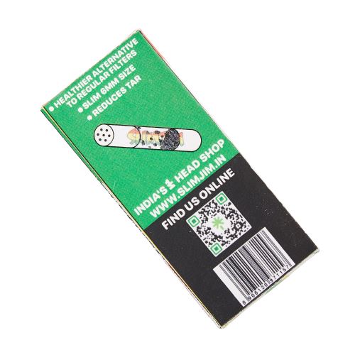 Buy Slimjim - Classic Carbon Filters (6MM) (Pack of 10) | Slimjim India