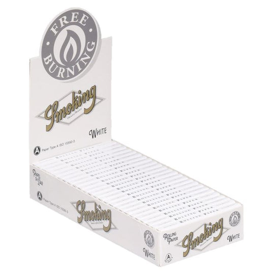 Smoking White 1 1/4th Papers Paraphernalia smoking 