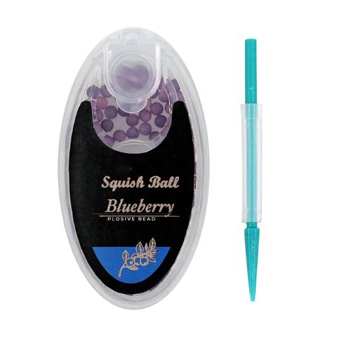 Load image into Gallery viewer, Buy Squish Ball - Cigarette Beads Blueberry | Slimjim India
