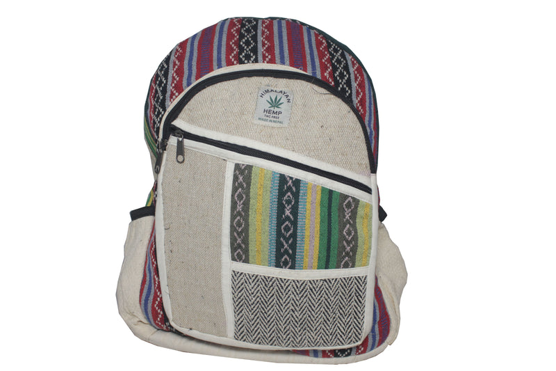 Load image into Gallery viewer, THC Hemp Cross Pocket Backpack Bags Himalayan Hemp 
