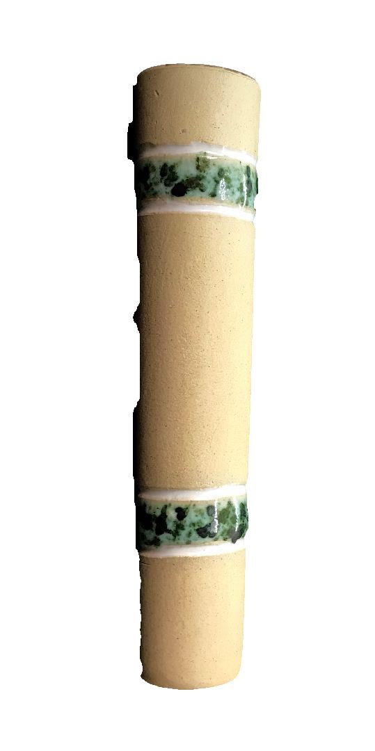 Load image into Gallery viewer, The Gold Compass Italian Clay Chillum (5 Inch) chillum Patrick&#39;s Chillums 
