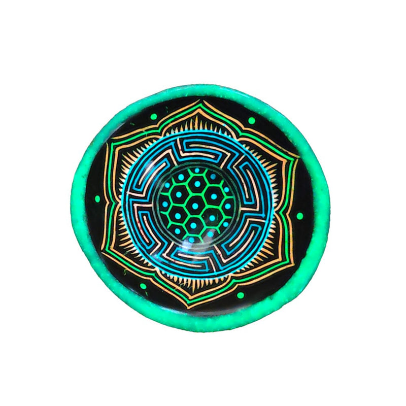 Load image into Gallery viewer, Buy Trippy Hexagon - Glow In The Dark Mixing Bowl | Slimjim Online
