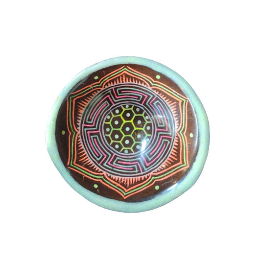 Buy Trippy Hexagon - Glow In The Dark Mixing Bowl | Slimjim Online