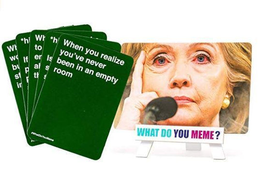 What Do You Meme? Stoner Edition Card Game Playing Cards Party Pad 