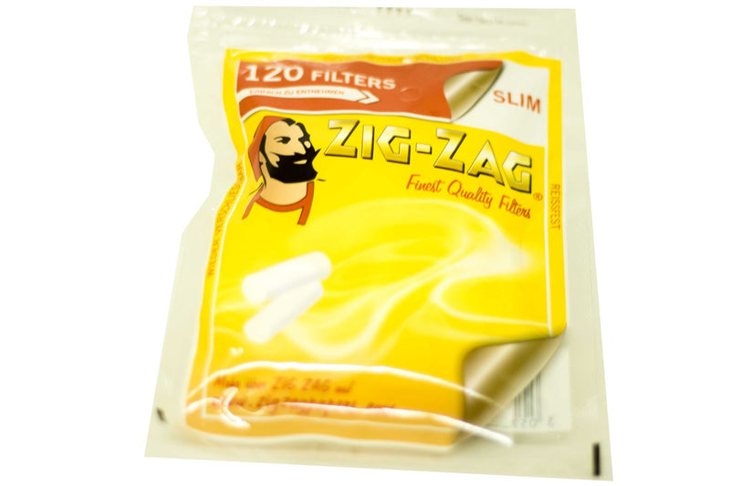 Load image into Gallery viewer, Zig-Zag Slim Cotton Filter Smokeables zig-zag 
